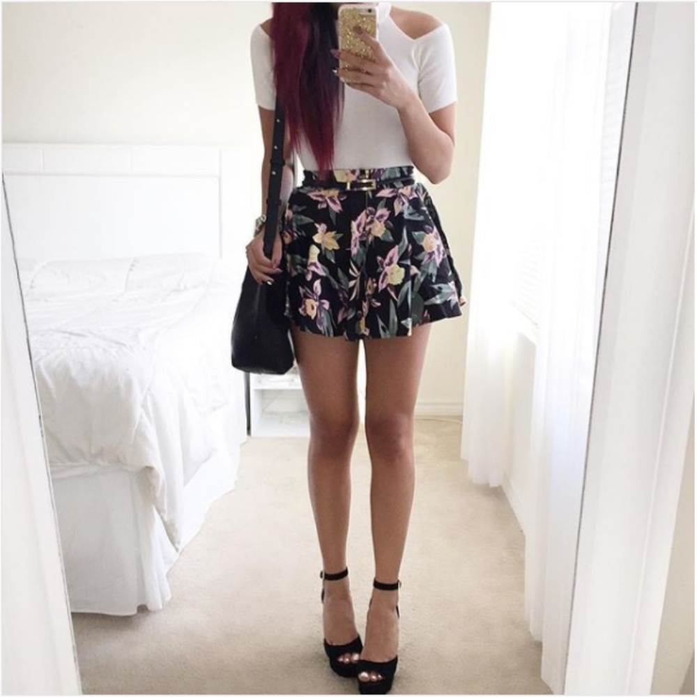 Like NEW floral I wear sin skort-4